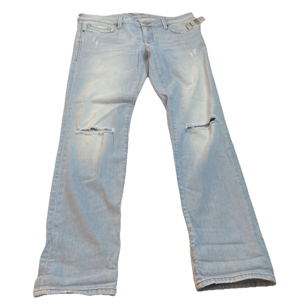 Mavi Emma Slim Boyfriend Jeans 27x31 Distressed Blue Denim Women
